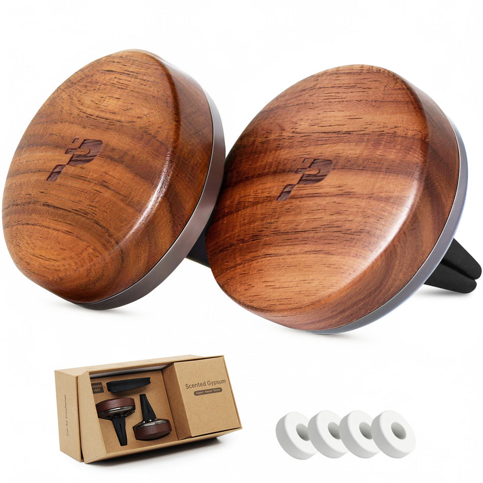 Car Air Freshener Wood Diffuser 2-Pack